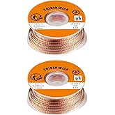 2 PCS Solder Wick Braid, Desoldering Wick No-Clean Electronic Desoldering Wire for Remove The Solder and Precision Electronic
