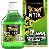 Stinger Detox 7-Day Permanent Drink &ndash; Lime Flavor &ndash; 8 FL OZ