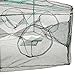 Lixada Collapsible Mesh Fishing Cage,Hexagon 6 Hole Shrimp Cage Trap for for Keeping Minnow Crab Baits Fishing Net
