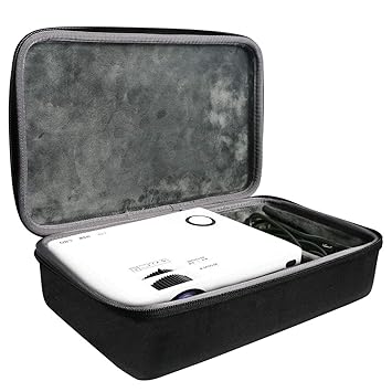 Co2Crea co2crea Hard Travel Case for QKK [2018 Upgraded] Mini Projector Full HD LED Projector 1080P Supported