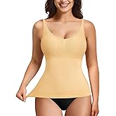 YERKOAD Compression Tanks for Women Shapewear Tank Tops Tummy Control Tank Top Scoop Neck Camisole Tops