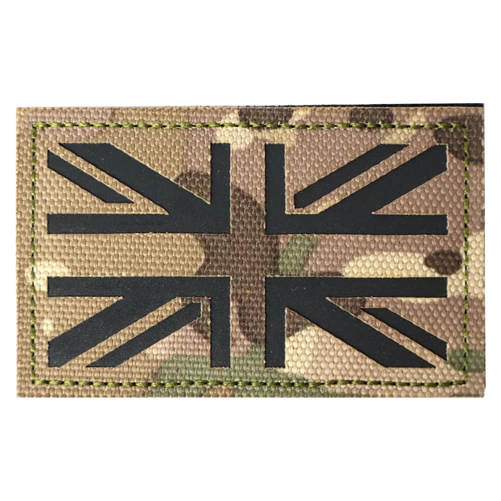 Kighdel British Union Jack Patch Tactical, Airsoft Patches Union Jack Hook and Loop Patch Military Patches Suitable for Military Tactical Bags Jackets Jeans Hats Camouflage Uniforms
