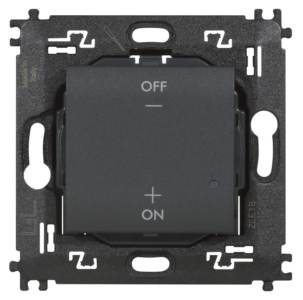 Bticino L4003CW Livinglight Wireless Light Control, Anthracite