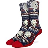 Good Luck Sock Men's Famous & Historical People Socks, Adult