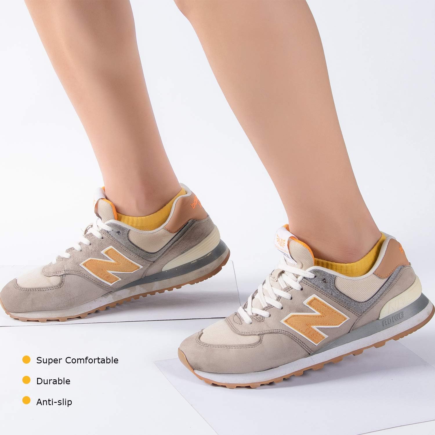 Cotton Running Low Cut Athletic Ankle Socks for Women, 9 Pairs No Show Black White Cotton Socks for Women Ladies at  Women’s Clothing store