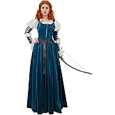 miccostumes Women's Renaissance Dress Medieval Princess Cosplay Costume Fairy Dress Halloween