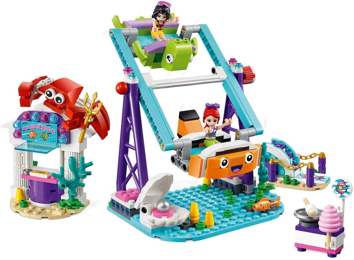 LEGO 41337 Friends Underwater Loop, Fun Fair Set, Amusement Park Fun