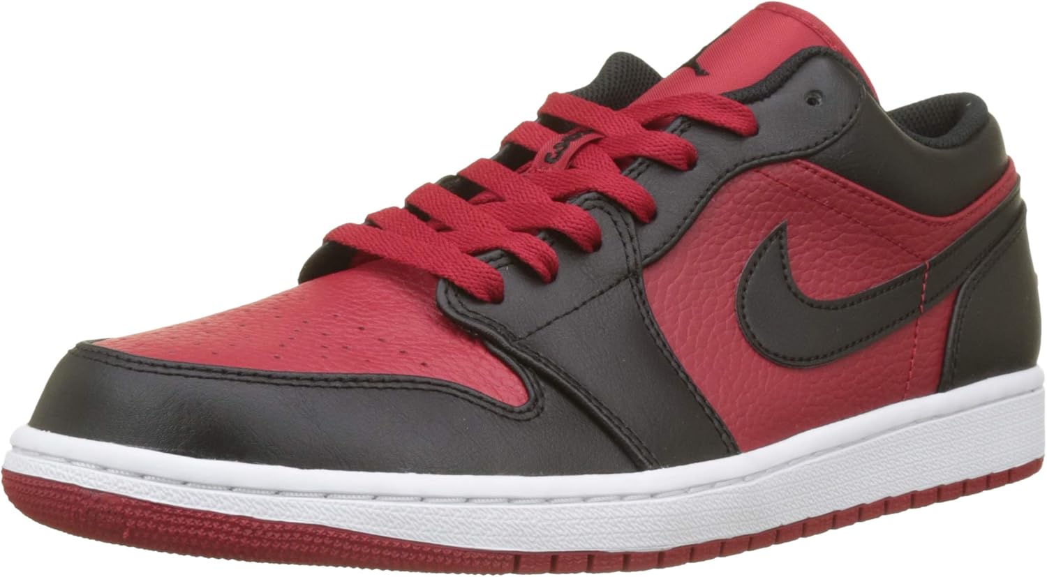 Nike Air Jordan 1 Low Men S Basketball Shoes Basketball Shoes Red Gym Red Black White 610 8 Uk 42 5 Eu Amazon Co Uk Shoes Bags