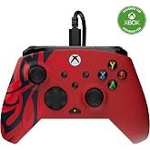 Turtle Beach Rematch Advanced Wired Gaming Controller for Xbox &amp; PC | Xbox Series X|S, Xbox One, PC, 2 Remappable Buttons, Hall-Effect Triggers, Audio Controls, Mic Mute, Ergonomic, Spirit Red