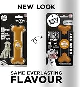 Tasty Bone Nylon Dog Chew Large Peanut Butter Indestructible UK Made view 6