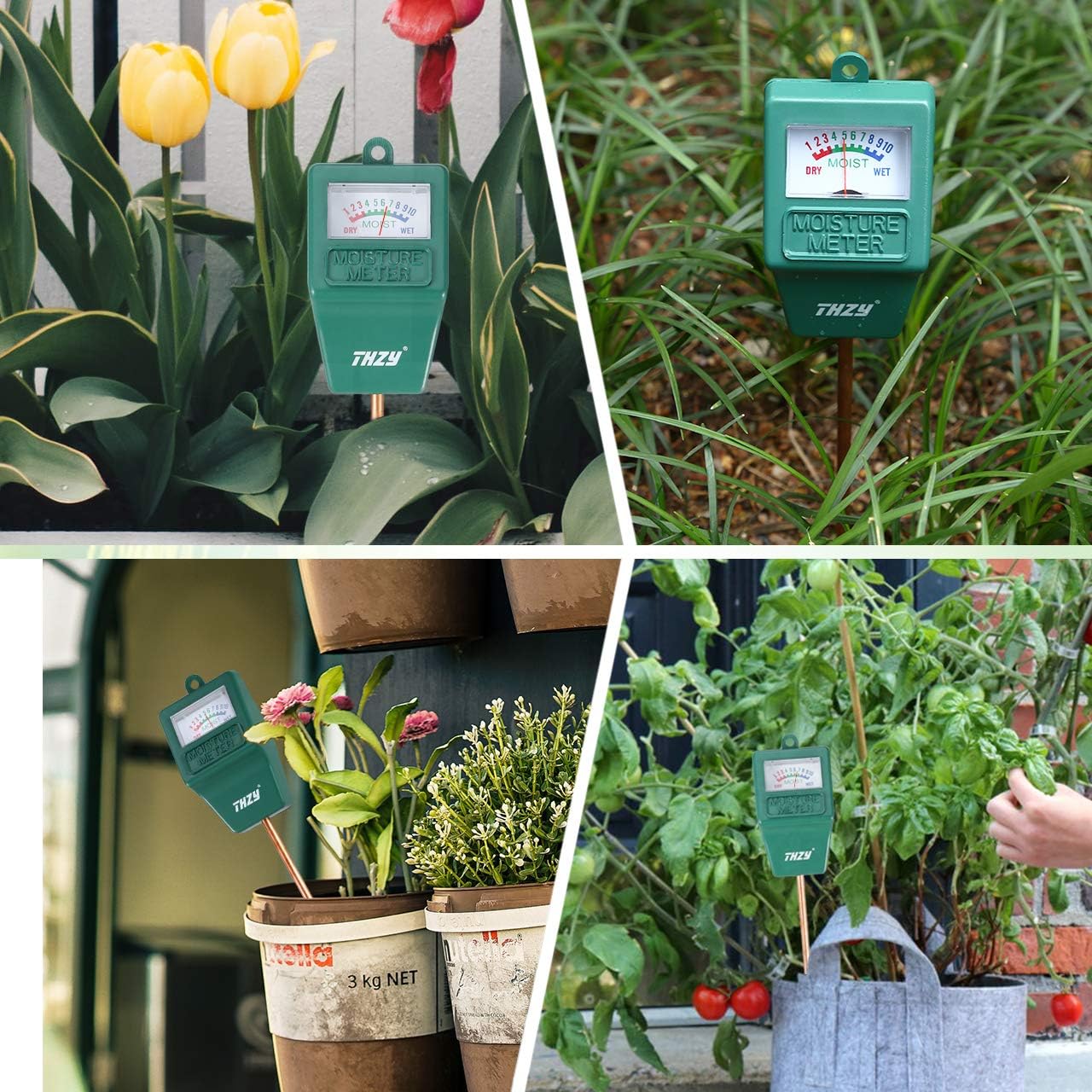 LOFTWELL Soil Moisture Sensor Meter Tester, Soil Water