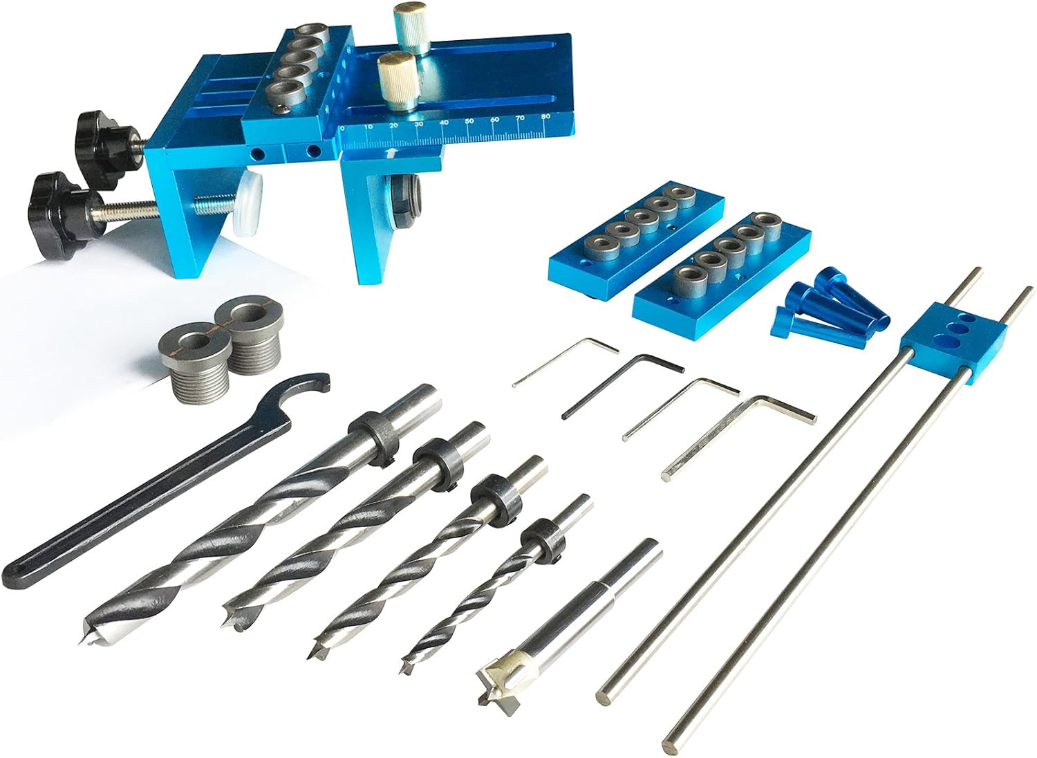 Universal High Precision Jig Dowel Cam Jig Minifix Jig Kit, PANGOLIN