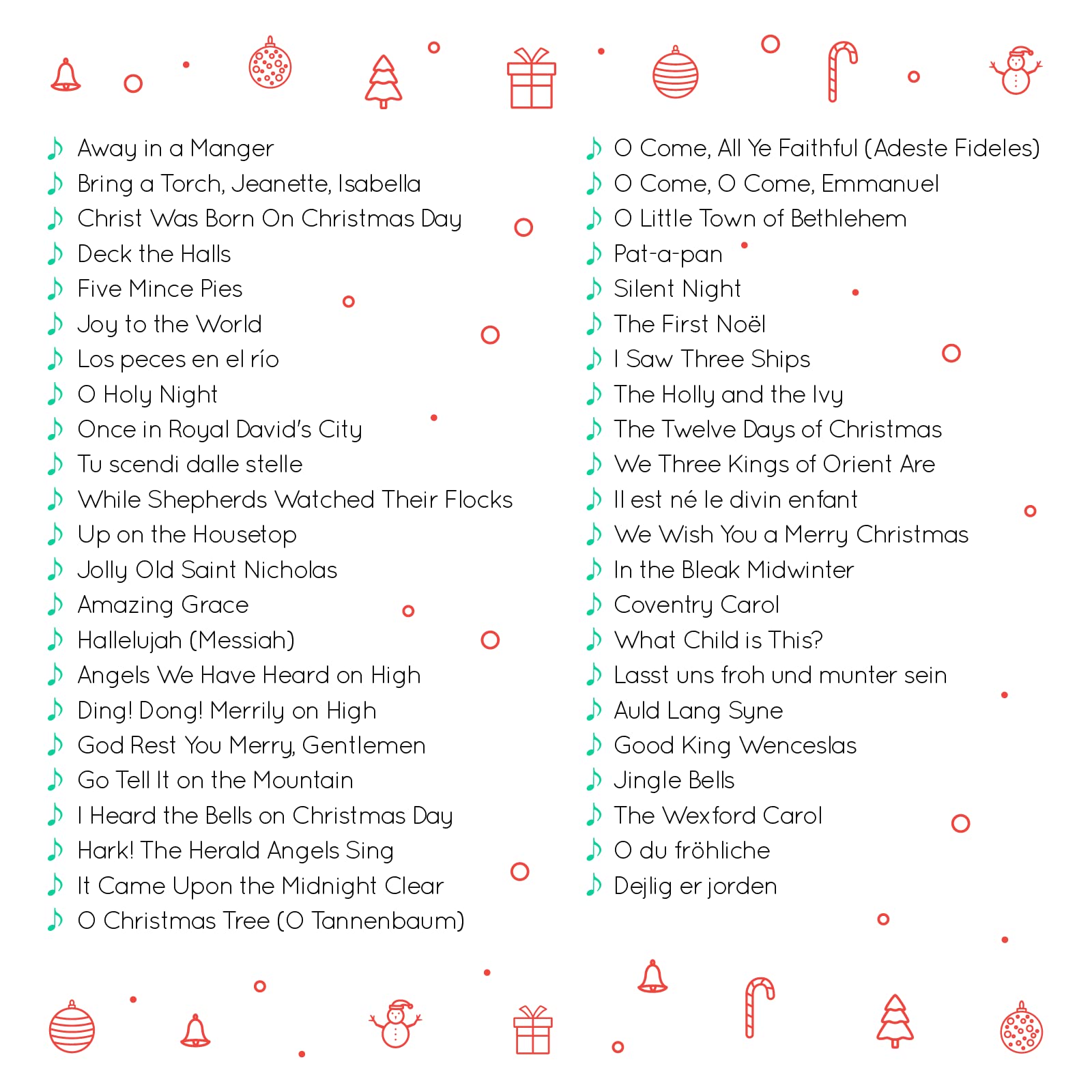 Christmas Carols for Piano. Beginner Christmas Sheet Music Book for Kids and Adults (+Free Audio) (#1 in Series)