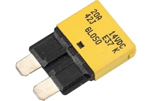 GLOSO E37 Auto (T1) Reset Low Profile ATC/ATO Circuit Breakers 14 VDC - 1 Pack (20A)