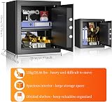 WASJOYE Safe Box Digital Keypad Large 42L Security Cabinet with 20mm Steel Bolts view 3