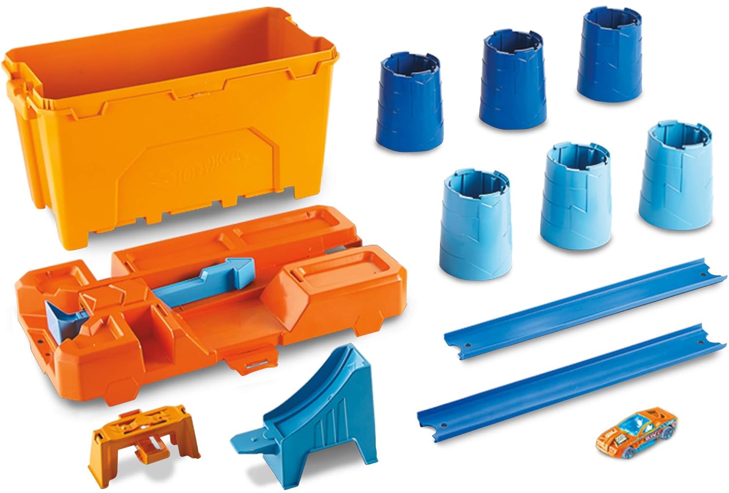 hot wheels builder stunt box