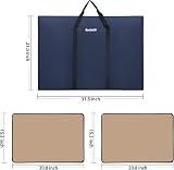 Becko US Jigsaw Puzzle Board 1000 Piece Portable Storage Case Non-Slip Khaki view 2
