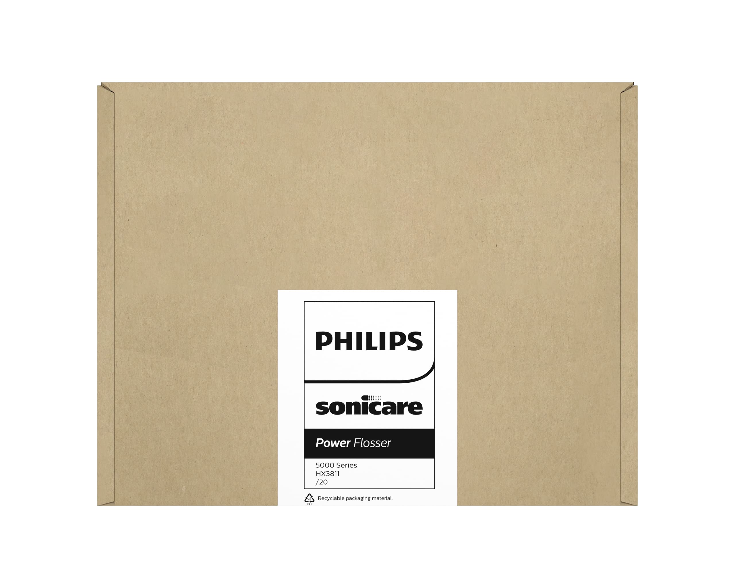 Philips Sonicare Power Flosser 5000, White, HX3811/20