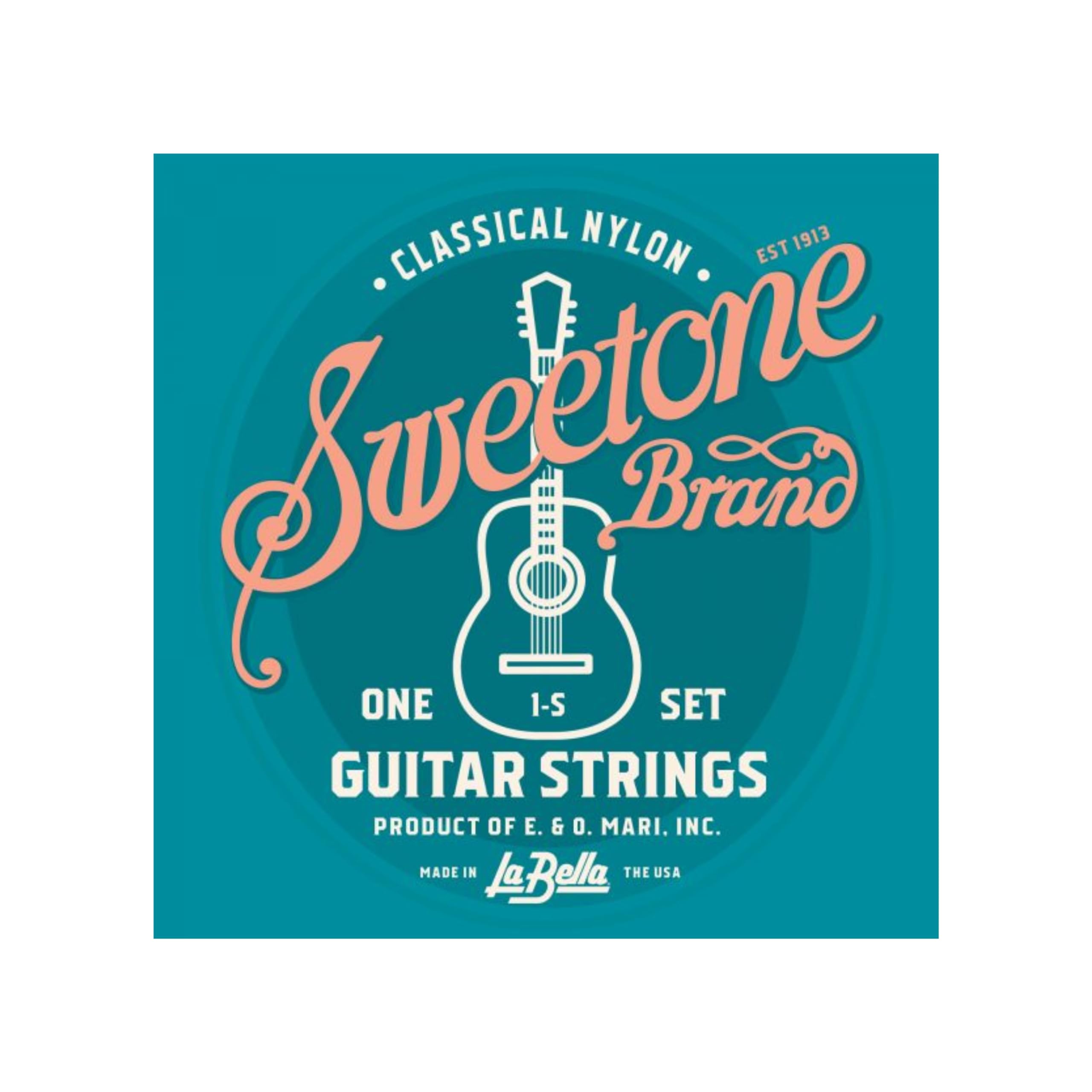 La Bella Sweetone 1S, Clear Nylon/Sil Ba