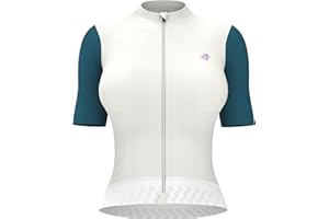 LAMEDA Cycling Jersey Women, Breathable Bike Shirts for Women Biking Tops with Pockets, Bicycle Clothing for Road Riding