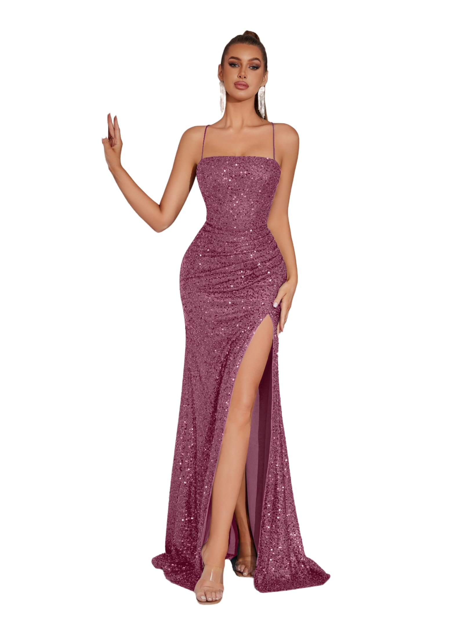 ADYCE Elegant Evening Dress Women Party Long Formal