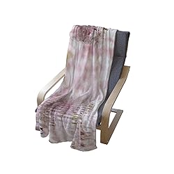 Ambesonne Flower Soft Flannel Fleece Throw
