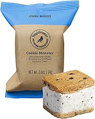 Nightingale Ice Cream Sandwiches, Cookie Monster Ice Cream Sandwich, 2.6 Ounce
