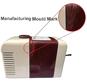 amiciTools 40W, Water Lifting Height 2.6m, Output 3200 L/H and 2 pin Plug Included Submersible Water Pump