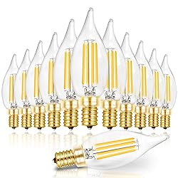 Hizashi Candelabra LED Light Bulbs, E12 LED Bulb