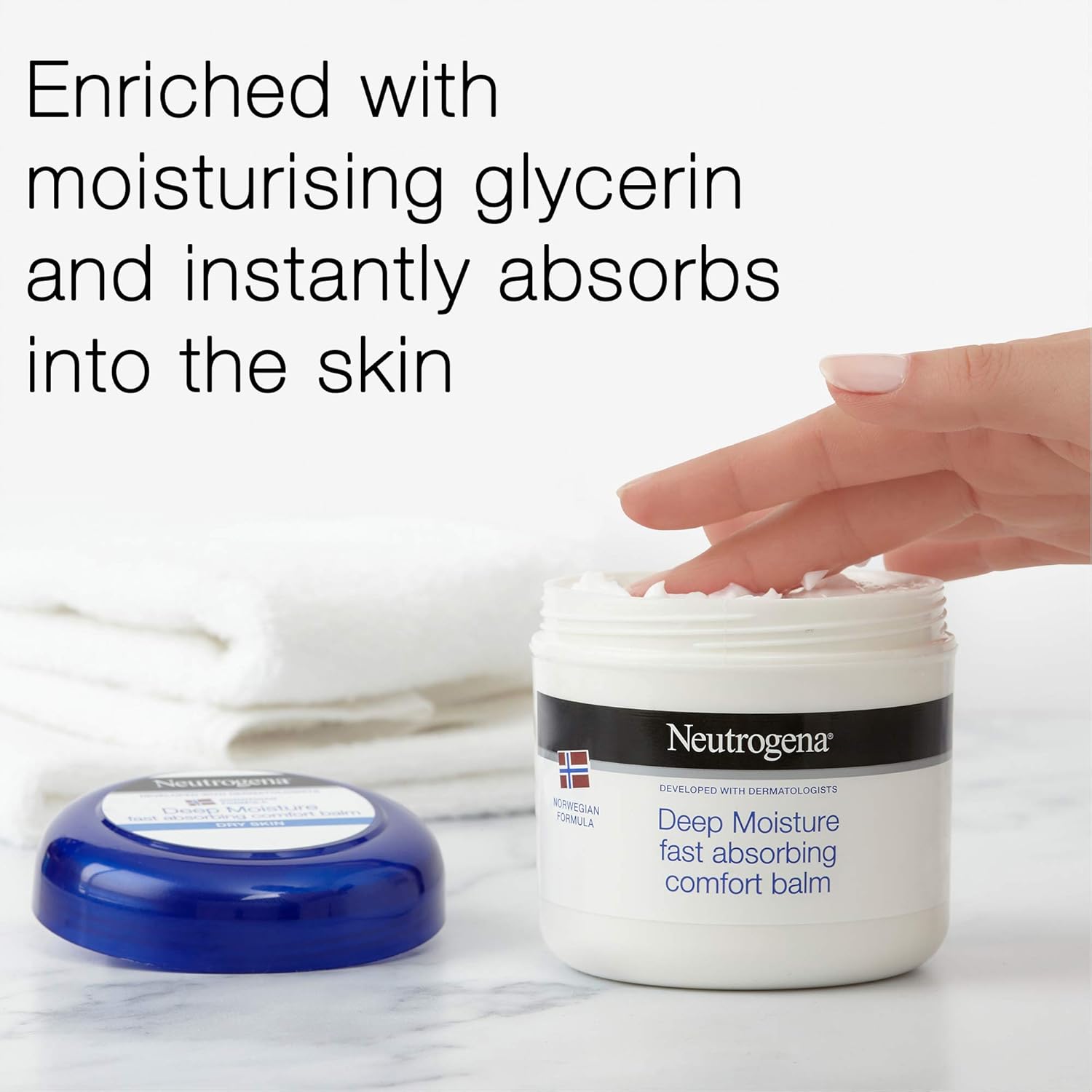Neutrogena Deep Moisture Fast Absorbing Comfort Balm 300 Ml For