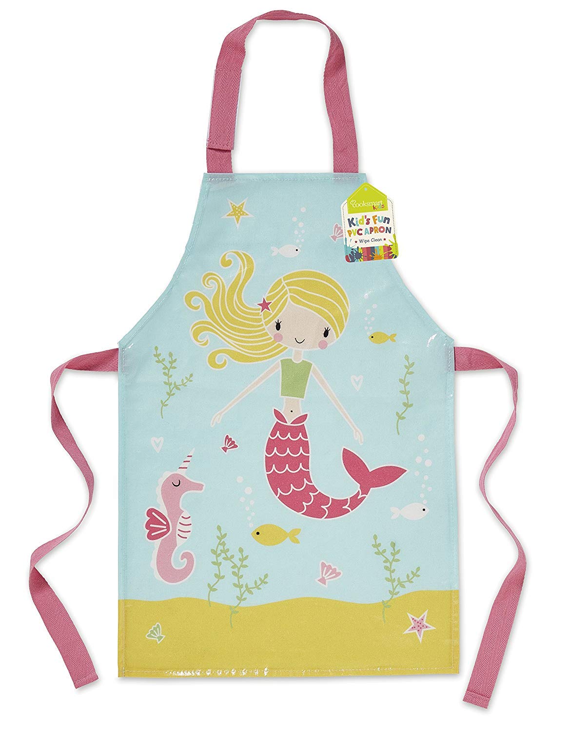 Cooksmart Childs ''Mermaid'' Wipe Clean Apron,