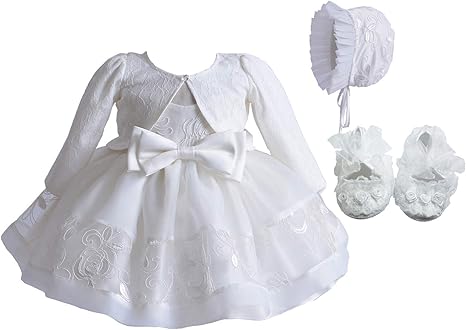 girls ivory lace dress