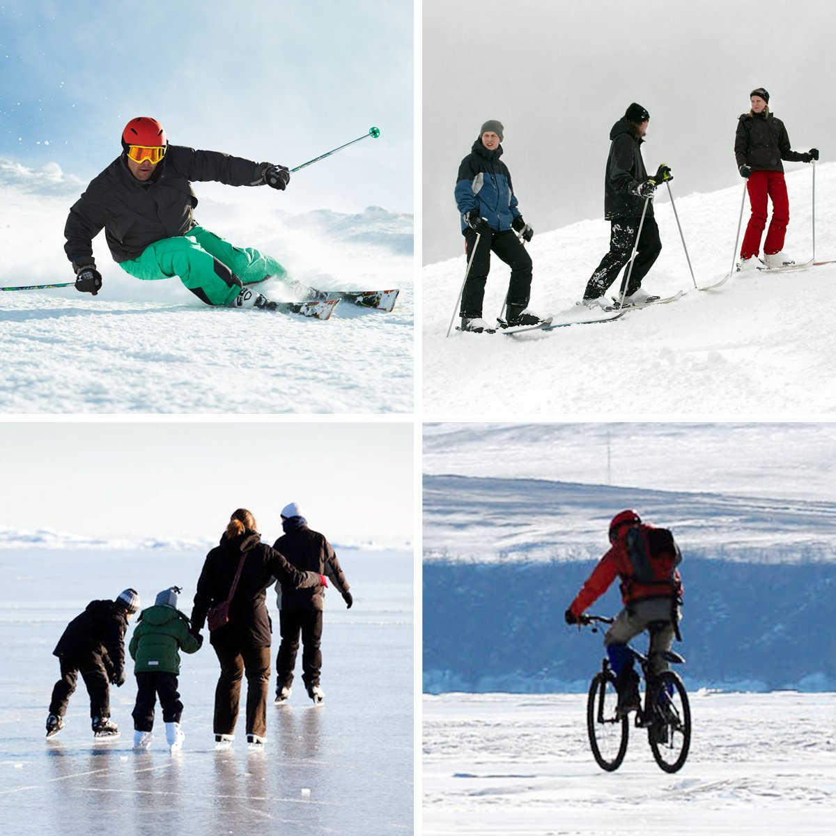 Ski Gloves for Man and Women Waterproof Windproof Snow Skiing Snowboarding Snowmobile Gloves with Non-slip and wear-resistant for Winter outdoors (M, black&plaid)