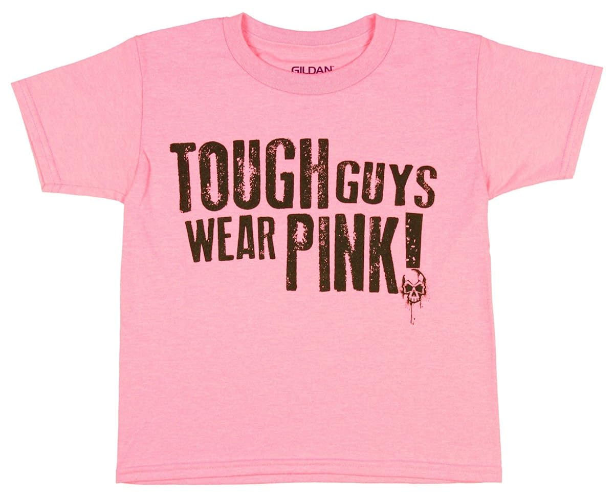 Tough Guys Wear Pink Short Sleeve Graphic Tee 10 12 2095 Shirts