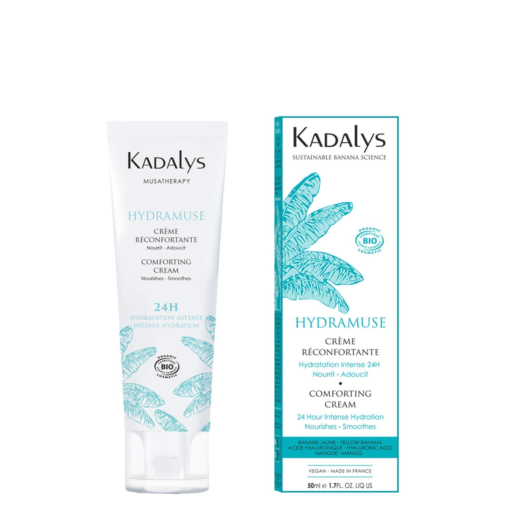 KADALYS Hydramuse - Comforting Cream Organic - Yellow Banana, 50 ml