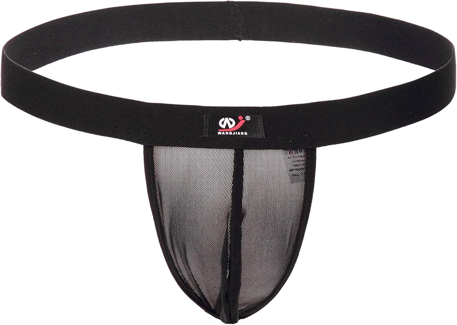 Lnxia Men's Strapless Jock Net Yarn Thongs Underwear Backless Lingerie