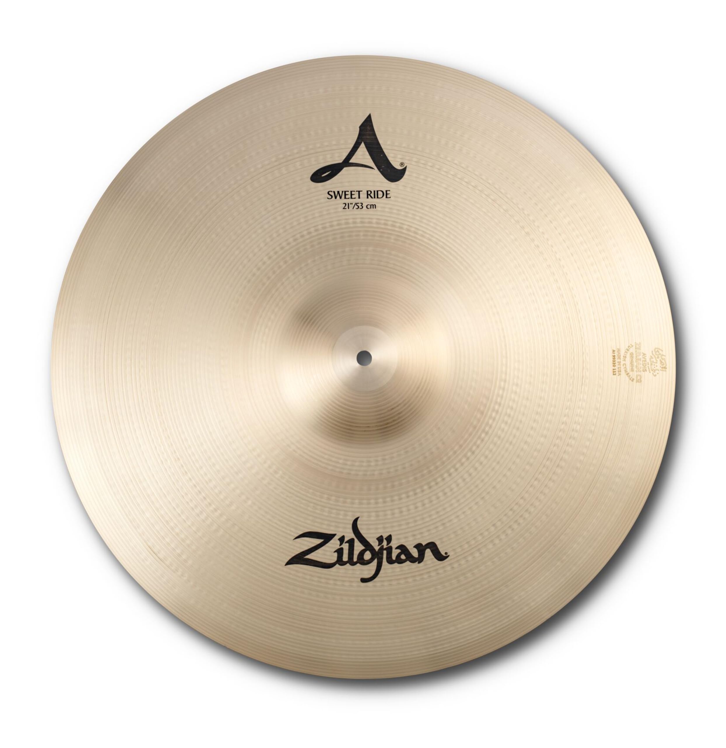 Zildjian A' Zildjian Sweet Ride 21", Traditional Finish - Ride Cymbal
