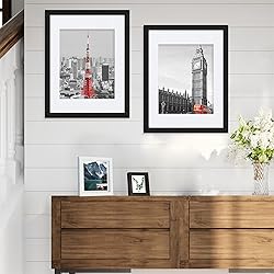 Hongkee 11x14 Picture Frames set of 3, Made of