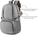 MAXTOP 40L Lightweight Packable Backpack Water Resistant Men Women Kids view 7