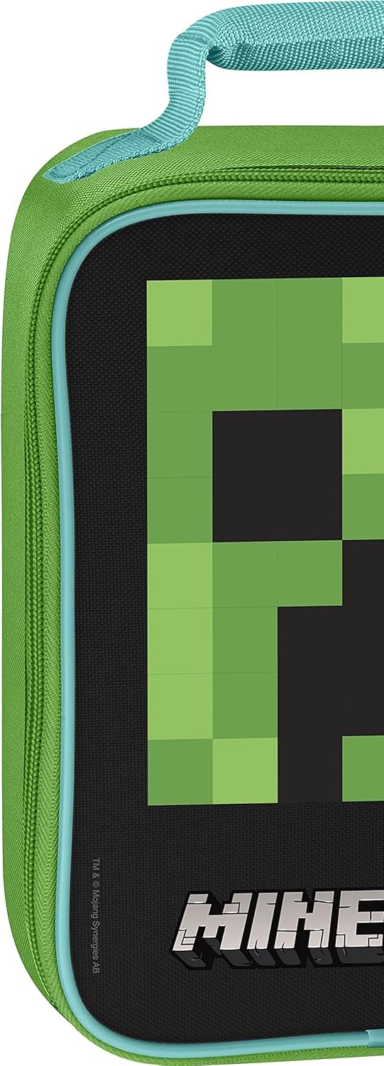 Thermos Soft Lunch Kit Minecraft Upright One Size Kitchen Dining Amazon Com