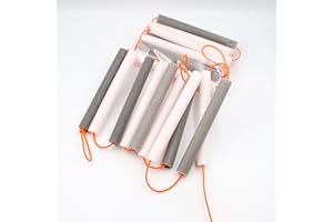 goduog 2Pack high Jump Bungee Cord,16.4Ft High Jump Training Equipment,Foldable Gymnastics Bar,Long High Jump Bungee Elastic Crossbar,Pole Vault Training Elastic Jump Bands for High Jump Practice