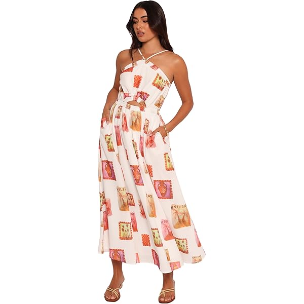 For Love & Lemons Women's Carla Maxi Dress, Light Blue, XS at Amazon  Women's Clothing store
