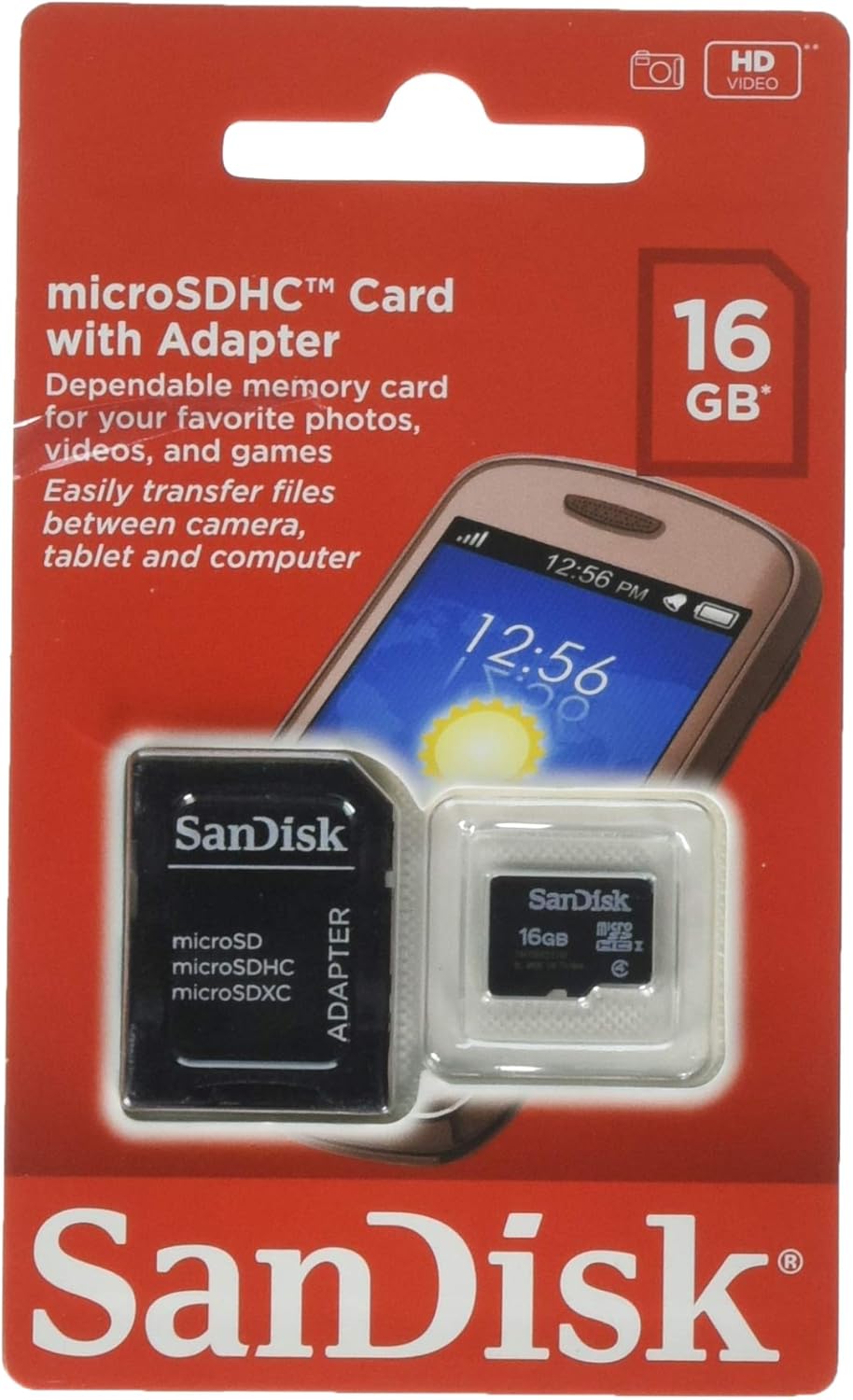 Professional Kingston MicroSDHC 16GB SDHC Class 4 Certified Card for