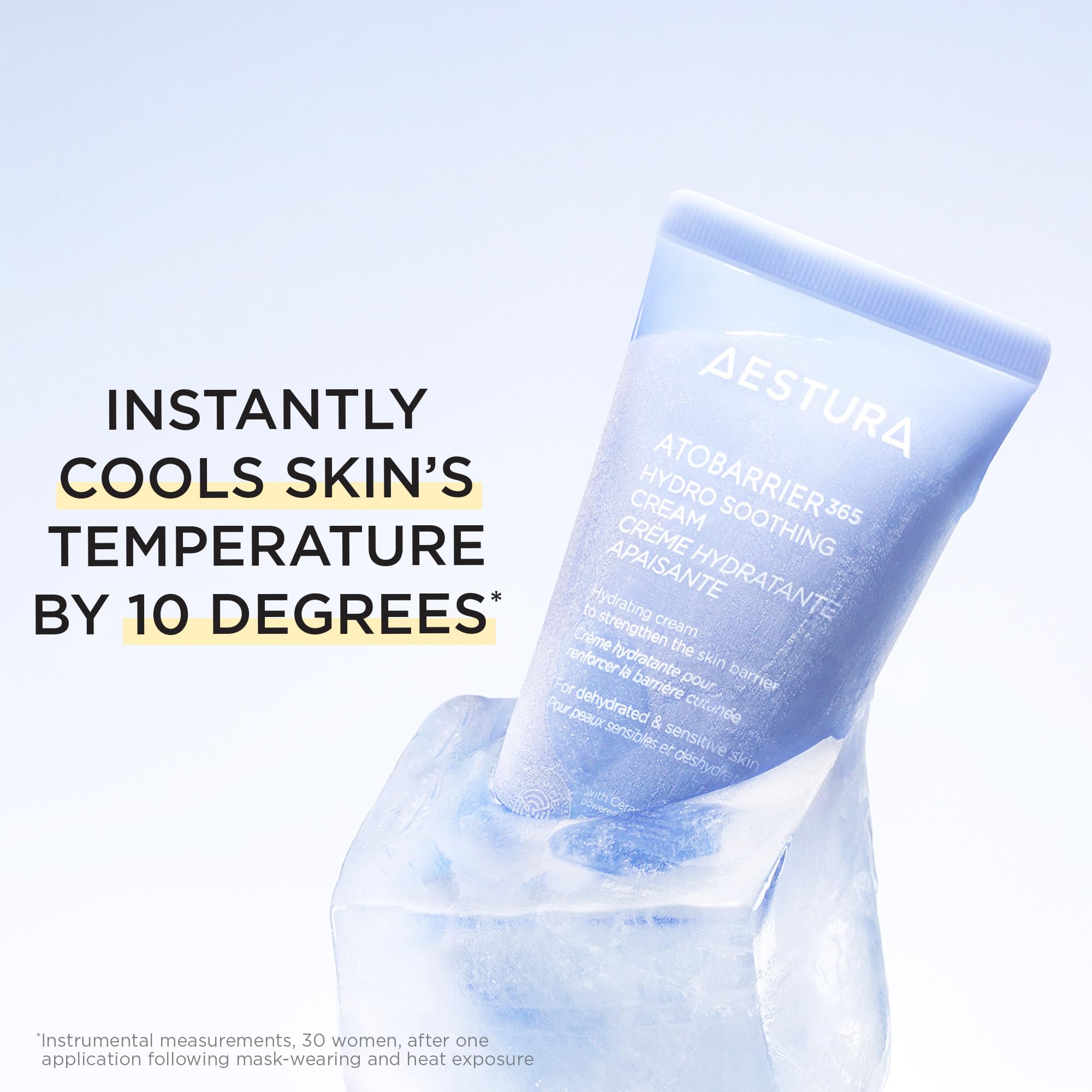 AESTURA ATOBARRIER365 Hydro Soothing Gel Cream Moisturizer with Ceramides for Moisture Barrier Repair | Lightweight Hydration, Instant Cooling, Suitable for Sensitive Skin, 60ML / 2.03 fl.oz.