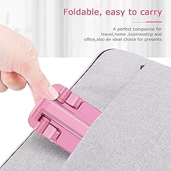 LOBKIN phone stand for desk, foldable portable