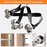 MEKEET Potty Doorbells for Dogs Training Bells Adjustable Nylon Rope 1PCS view 2