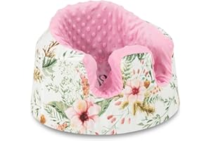 AUISEA Seat Cover for Bumbo Seat - Soft and Breathable Baby Seat Cover for Enhanced Comfort - Floor Seat Cover with Portable Handles - Perfect for Baby Girl or Boy