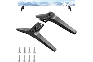 QZANYEE LIFE For LG Tv Legs, TV Stand Replacement Legs for Lg - 49 50 55 Inch for LJ UJ UK UM UN Series,for 55UK6500 55UM7300 55UN6900 55LJ5500UA 49UJ6300 49UK6300 49UN6900 50UM7300 50UN6900 and Other Models of TV