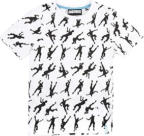 Fortnite 2200005055 Camiseta, Blanco (Blanco C01), 12A para Niños 