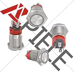 APIELE 16mm Momentary Push Button Switch On Off